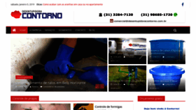 What Desentupidoracontorno.com.br website looked like in 2020 (4 years ago)