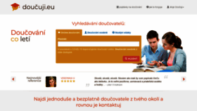 What Doucuji.eu website looked like in 2020 (4 years ago)