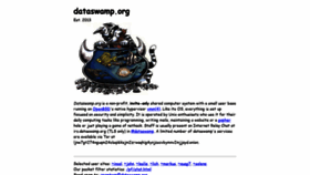 What Dataswamp.org website looked like in 2020 (4 years ago)