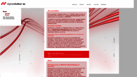 What Digitalekultur.org website looked like in 2020 (4 years ago)