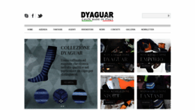What Dyaguar.it website looked like in 2020 (4 years ago)