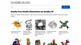 What Doodlesof.com website looked like in 2020 (4 years ago)