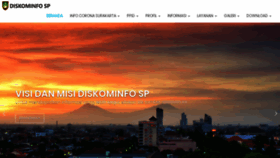 What Diskominfosp.surakarta.go.id website looked like in 2020 (4 years ago)