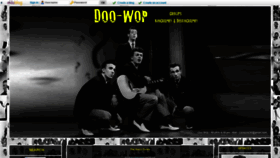 What Doo-wop.blogg.org website looked like in 2020 (5 years ago)