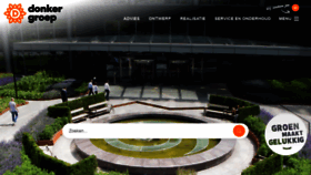 What Donkergroen.nl website looked like in 2020 (6 years ago)