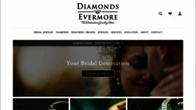 What Diamondsevermore.com website looked like in 2020 (4 years ago)