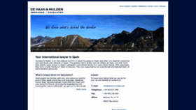 What Dhmlegal.com website looked like in 2020 (4 years ago)