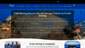 What Diving-star.com website looked like in 2020 (4 years ago)