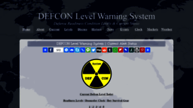 What Defconlevel.com website looked like in 2020 (4 years ago)