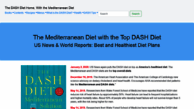 What Dashdiet.org website looked like in 2020 (4 years ago)