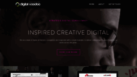 What Digitalvoodoo.co website looked like in 2020 (4 years ago)