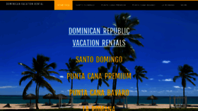 What Dominicanvacationrental.com website looked like in 2020 (4 years ago)
