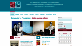 What Demandezleprogramme.be website looked like in 2020 (4 years ago)