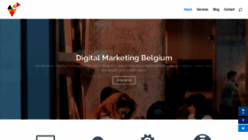 What Digitalmarketingbelgium.com website looked like in 2020 (4 years ago)