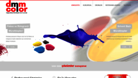 What Dmmcolor.com website looked like in 2020 (4 years ago)