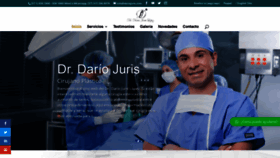What Dariojuris.com website looked like in 2020 (4 years ago)