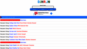 What Djhr.in website looked like in 2020 (4 years ago)
