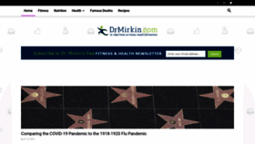 What Drmirkin.com website looked like in 2020 (4 years ago)