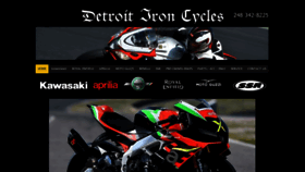What Detroitironcycles.com website looked like in 2020 (4 years ago)