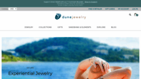 What Dunejewelry.com website looked like in 2020 (4 years ago)