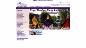 What Doultonfigurines.com website looked like in 2020 (4 years ago)