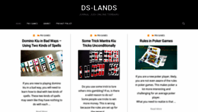 What Ds-lands.com website looked like in 2020 (4 years ago)