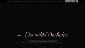 What Die-wildeorchidee.de website looked like in 2020 (4 years ago)