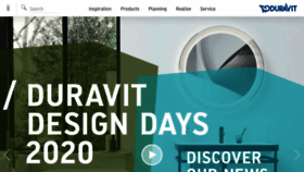 What Duravit.co.uk website looked like in 2020 (4 years ago)