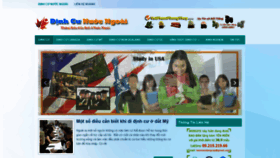 What Dinhcunuocngoai.com website looked like in 2020 (4 years ago)