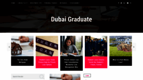What Dubaipostgraduate.com website looked like in 2020 (4 years ago)