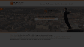 What Design-of-web.de website looked like in 2020 (4 years ago)