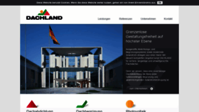 What Dachland.de website looked like in 2020 (4 years ago)
