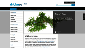 What Dricka.se website looked like in 2020 (4 years ago)