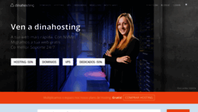 What Dinahosting.gal website looked like in 2020 (4 years ago)