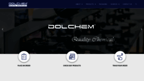 What Dolchem.com website looked like in 2020 (4 years ago)