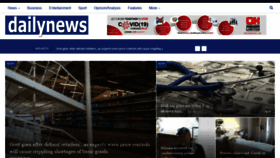 What Dailynews.co.zw website looked like in 2020 (4 years ago)