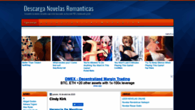 What Descarganovelasromanticas.blogspot.com.ar website looked like in 2020 (4 years ago)