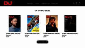 What Djmagshop.com website looked like in 2020 (4 years ago)