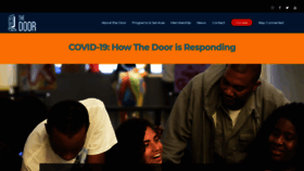 What Door.org website looked like in 2020 (4 years ago)