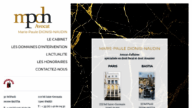 What Dionisi-naudin-avocat.fr website looked like in 2020 (4 years ago)