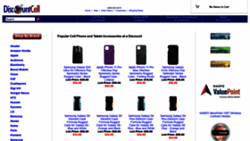 What Discountcell.com website looked like in 2020 (4 years ago)