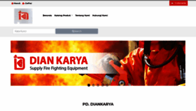 What Dian-karya.com website looked like in 2020 (4 years ago)