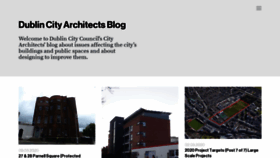 What Dublincityarchitects.ie website looked like in 2020 (4 years ago)