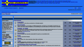 What Das-grosse-schwedenforum.de website looked like in 2020 (4 years ago)