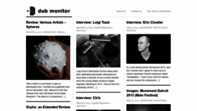 What Dubmonitor.com website looked like in 2020 (4 years ago)