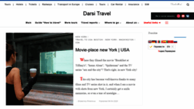 What Darsitravel.ru website looked like in 2020 (3 years ago)