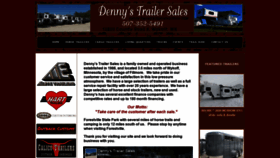 What Dennystrailersales.com website looked like in 2020 (4 years ago)