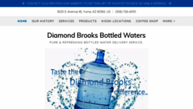 What Diamondbrooks.com website looked like in 2020 (4 years ago)