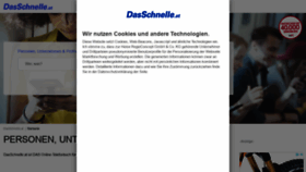 What Dasschnelle.at website looked like in 2020 (4 years ago)