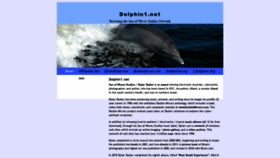 What Dolphin1.net website looked like in 2020 (4 years ago)